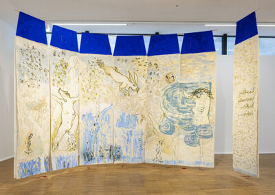 Pushing Borders - Poolhaus Blankenese - MAERZ Ausstellungsansicht