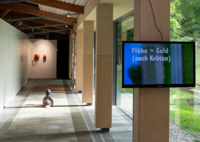 Pushing Borders - Ausstellungsdokumentation-Poolhaus Hamburg-Foto: Otto Saxinger