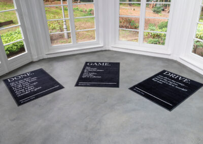 Pushing Borders - Ausstellungsdokumentation-Poolhaus Hamburg-Foto: Otto Saxinger