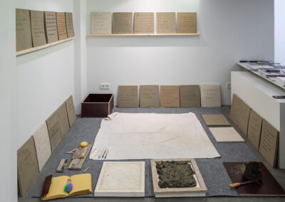 Pushing Borders - Ausstellungsdokumentation-Poolhaus Hamburg-Foto: Otto Saxinger