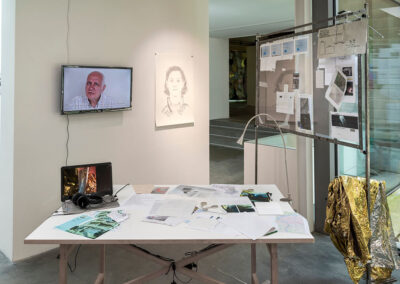 Pushing Borders - Ausstellungsdokumentation-Poolhaus Hamburg-Foto: Otto Saxinger